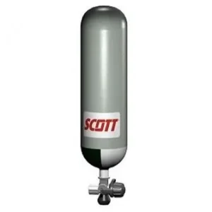 SCOTT CYL‑1200 STEEL AIR CYLINDER 6L 200BAR FOR SCBA EMERGENCY RESPIRATORY PROTECTION IN UAE