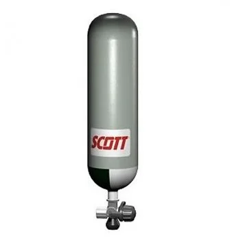 SCOTT CYL‑1200 STEEL AIR CYLINDER 6L 200BAR FOR SCBA EMERGENCY RESPIRATORY PROTECTION IN UAE