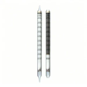Dräger Tube Hydrogen Sulfide 100/a part CH29101 glass vial for high range H2S gas detection supplied by SCBA AE UAE GCC