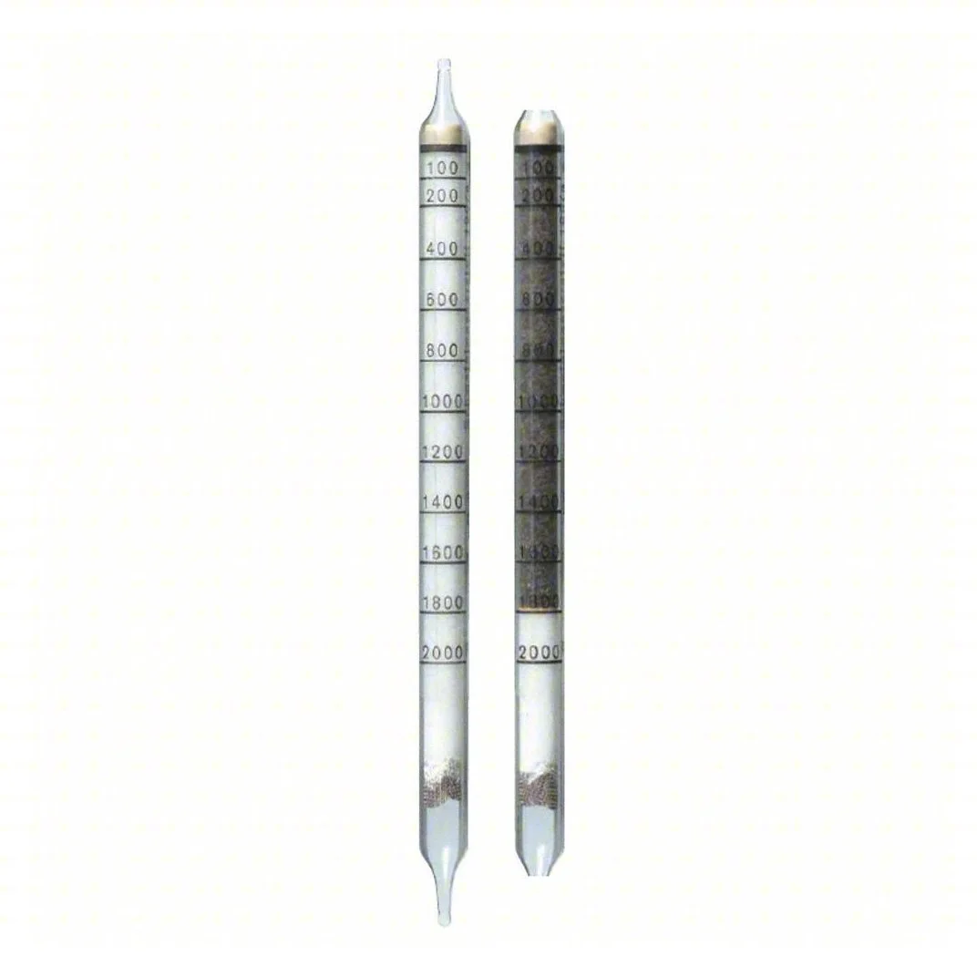 Dräger Tube Hydrogen Sulfide 100/a part CH29101 glass vial for high range H2S gas detection supplied by SCBA AE UAE GCC
