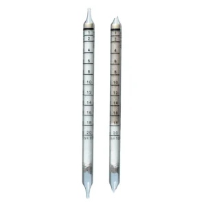 Dräger Tube Hydrogen Sulfide 1/c part 6719001 glass vial for H2S gas detection available at SCBA AE UAE